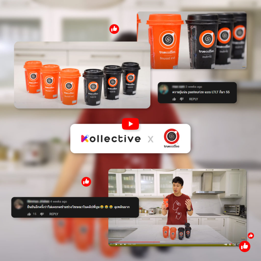 true coffee cup campaign with kollective via youtube