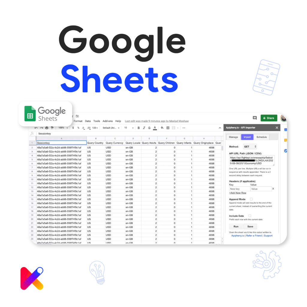 เครื่องมือการตลาด google sheets influencer marketing tools